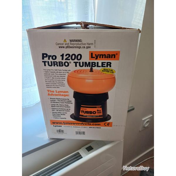 Tumbler Lyman Pro 1200 Turbo, occasion trs bon tat !!