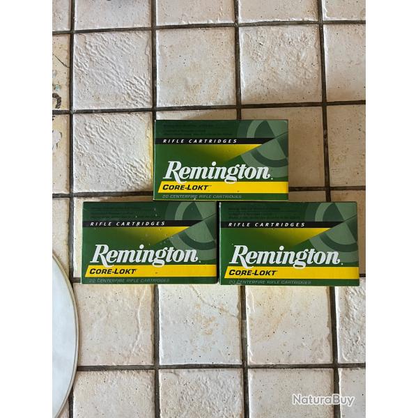 50 balles 280 Remington Core-Lokt SP 165gr