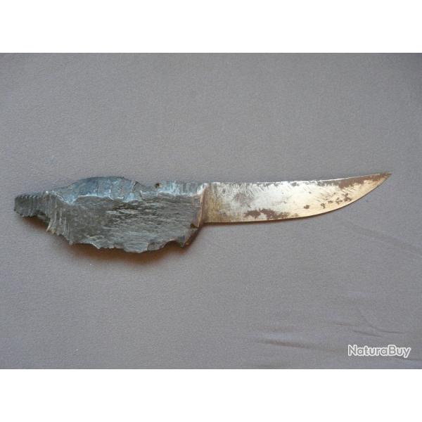 ARTISANAT DE TRANCHEE GUERRE 14-18 poilus coupe-papier clat d'obus, presse-papier
