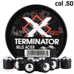 30 billes acier X-Terminator pour HDR50 - .50