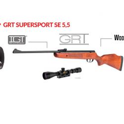 Vente flash ! Carabine à plomb BSA SUPERSPORT SE GRT Cal. 5.5 mm - 19.9J + Lunette Gamo 3-9 x 40WR