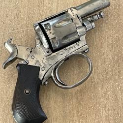 RÉVOLVER BULLDOG - 1 SANS PRIX DE RÉSERVE - « LINCOLN CENTRAL FIRE » MANUFACTURE D'ARMES DE LIÈGE