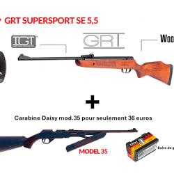 Vente flash ! Carabine à plomb BSA SUPERSPORT SE GRT Cal. 5.5 mm - 19.9Joules