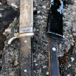 couteau type HJ SCOUT Schneidteufel   (allemand ww2)
