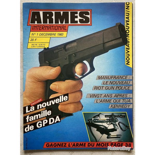 Lot de 25 magazines / revues "Armes " international