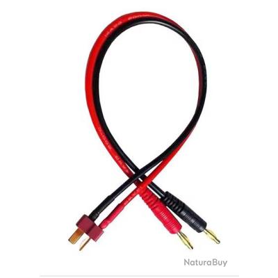 Câble De Charge T-Mâle Vers Prises Banane 18AWG Pour Chargeur Skyrc/IMAX B6/B6AC