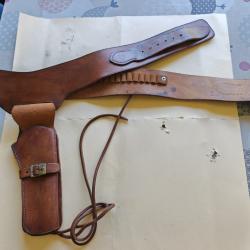 Ceinturon Holster western
