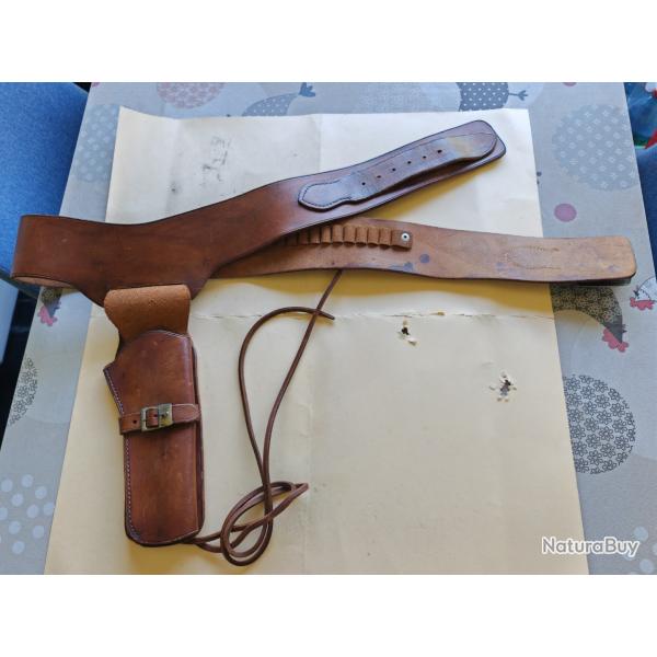 Ceinturon Holster western