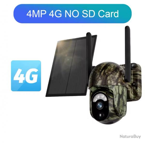 Camra 4G + carte SIM camra OFFERTE ! +  Panneau solaire offre sans abonnement  !  Pub A