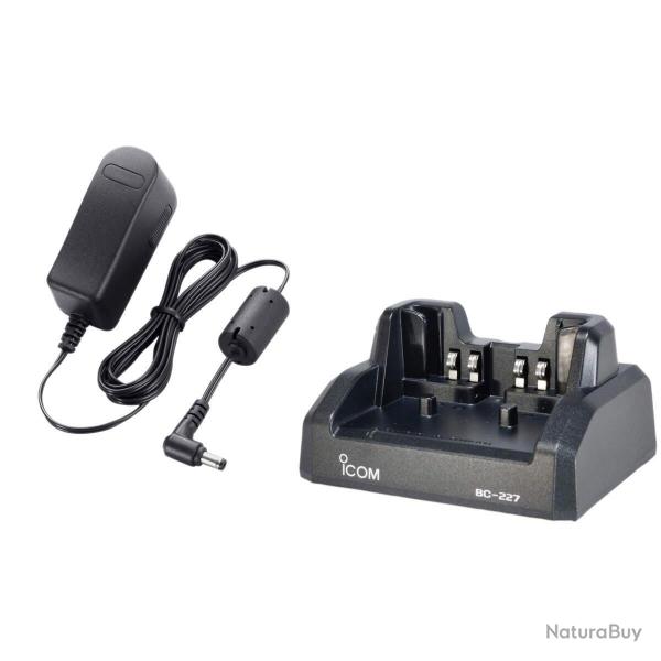 Chargeur rapide individuel ICOM BC-227