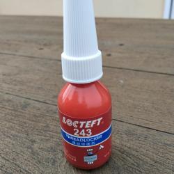 Flacon de 10ml de frein filet bleu freinage normal NEUF