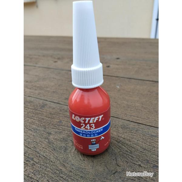 Flacon de 10ml de frein filet bleu freinage normal NEUF