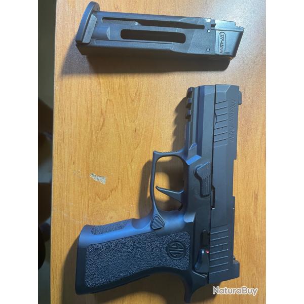 SIG SAUER P320 blowback calibre 4,5