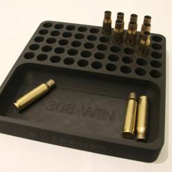 Plateau de Rechargement - 50 Coups | Calibre .308 Winchester | Précision & Organisation