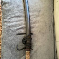 Wakizashi signé KUNIHIRO avec KOSHIRAE