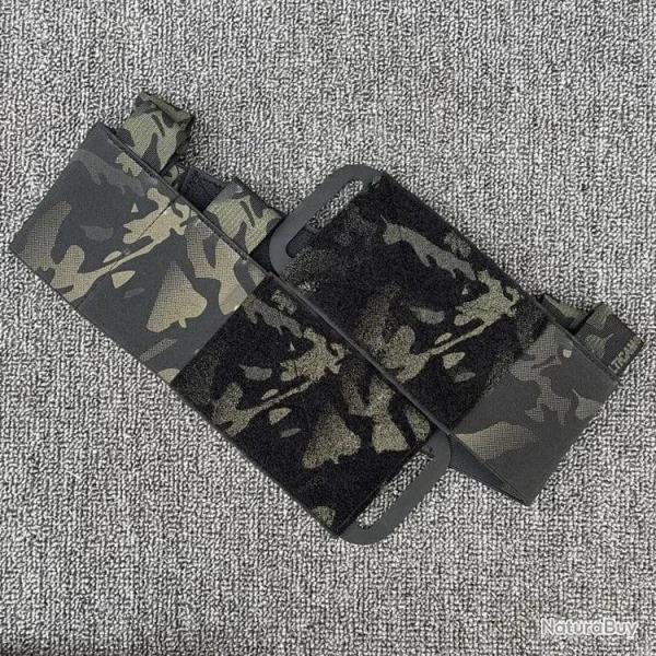 Bande lastique gilet tactique FCSK universelle - Multicam noir (A)