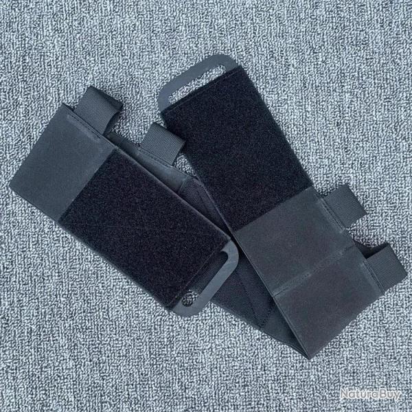 Bande lastique gilet tactique FCSK universelle - Noir (A)