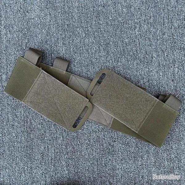 Bande lastique gilet tactique FCSK universelle - Vert arme (A)