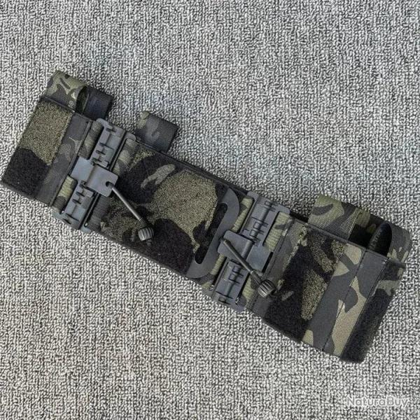 Bande lastique gilet tactique FCSK universelle - Multicam noir (B)