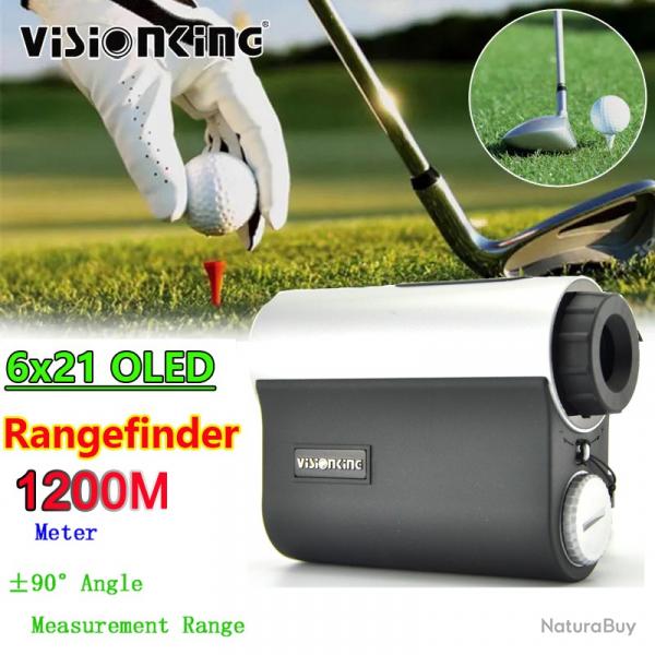 Visionking Portable 6x21D12 Rangefinder 1200M  LIVRAISON GRATUITE