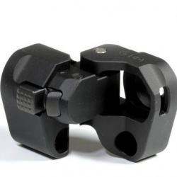 MDT Adaptateur pour crosse pliante - Fixed to Fixed - 1 way - Noir