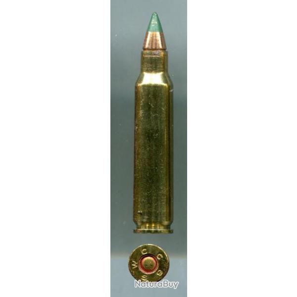 6.35 x 48 Duplex FAT115 USA  2 balles - RARE - marquage : WCC 59 - voir la coupe de cartouche