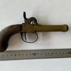 Pistolet à percussion belge en bon état