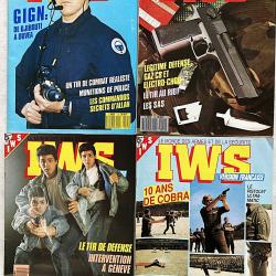 Lot de 32 magazines / revues "IWS" le monde des armes et de la sécurité