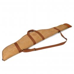 HOUSSE POUR FUSIL EN CUIR ET TOILE - REMBOURRÉE - 135cm - LIVRAISON GRATUITE