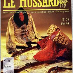 Lot de 19 revues "Le Hussard" et Le Hussard librairie de 1988 à 1995
