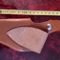 Petit etui Holster cuir pistolet neuf