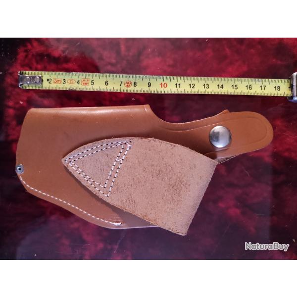 Petit etui Holster cuir pistolet neuf