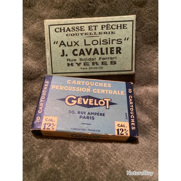 Cartouche 12 mm collection