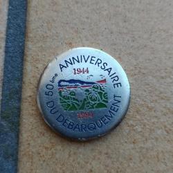MEDAILLE JETON 50 ANS DU DEBARQUEMENT 1944-1994 D-DAY NORMANDIE