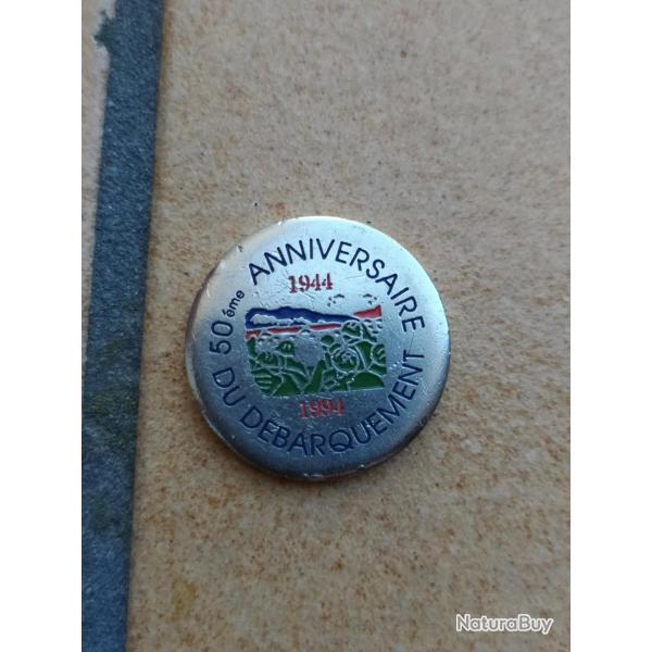 MEDAILLE JETON 50 ANS DU DEBARQUEMENT 1944-1994 D-DAY NORMANDIE