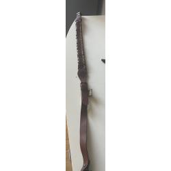 Sangle pour carabine ou fusils en véritable cuir de vachette