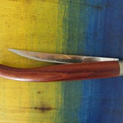 Ancien Opinel N°9 effilé manche en padouk