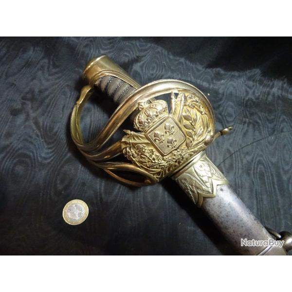 Sabre des gardes du corps du roi modle 1814 2 me modle
