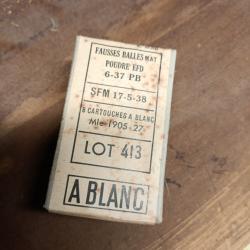 Lot de balles a blanc 8mm lebel