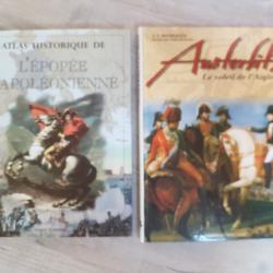 Lot de 2 livres sur " NAPOLEON Premier "