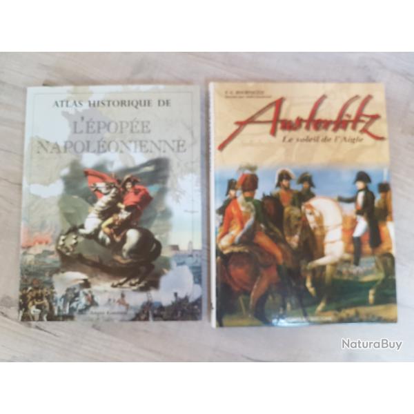 Lot de 2 livres sur " NAPOLEON Premier "