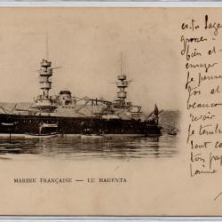 CPA - Marine Francaise " LE MAGENTA " N°1268