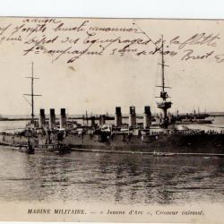 CPA - Marine Militaire " Jeanne d'Arc , Croiseur Cuirasse " N°1149