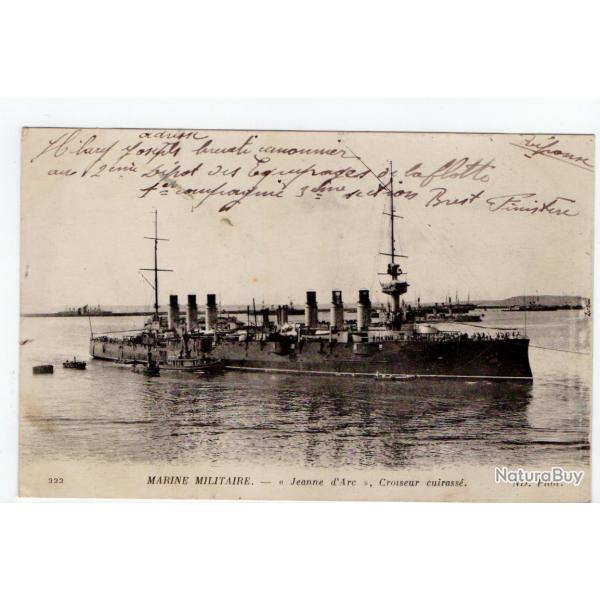 CPA - Marine Militaire " Jeanne d'Arc , Croiseur Cuirasse " N1149
