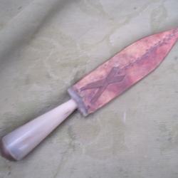 couteau  avec fourreau 28 cm