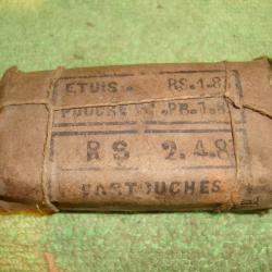 PAQUET DE 6 CARTOUCHES GRAS Mll 1879