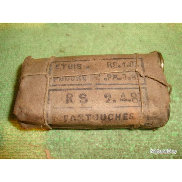 PAQUET DE 6 CARTOUCHES GRAS Mll 1879