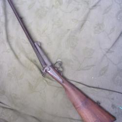 fusil calibre 16 pour cartouches à broche canons 75 cm