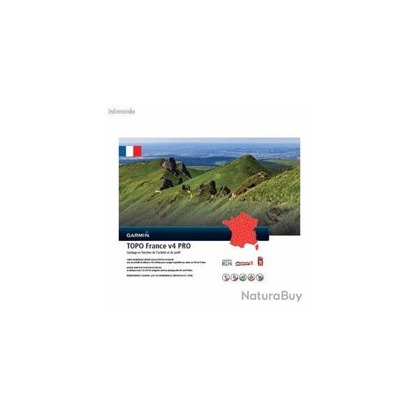 GARMIN Cartographie TOPO FRANCE V4