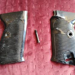 Plaquettes Walther P1-P38, plastique noir
